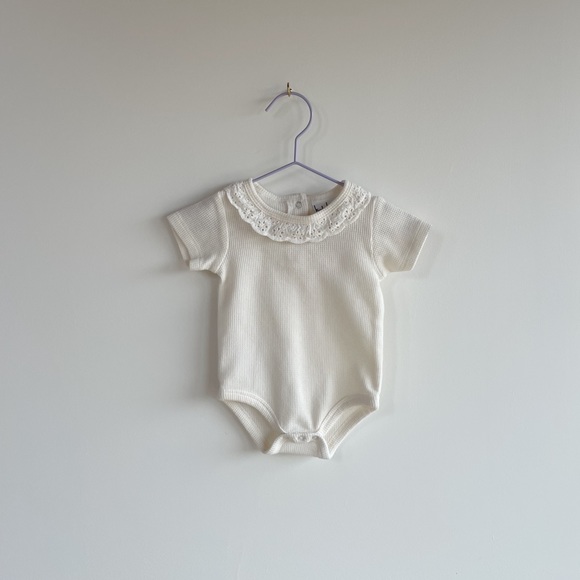 Nicole Miller Other - Nicole Miller Waffle Knit Onesie